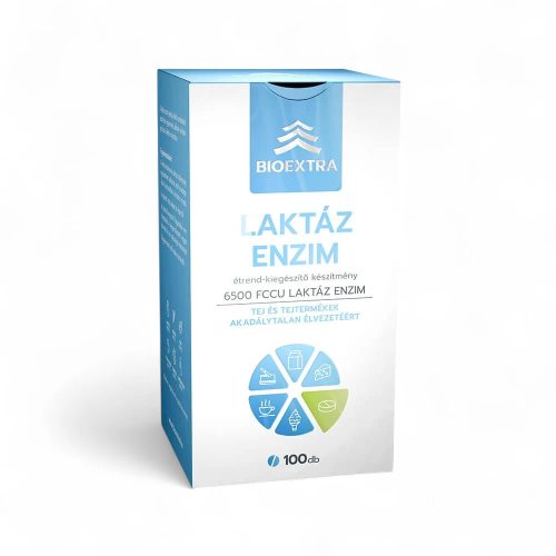 Bioextra Laktáz enzim étrend-kiegészítő rágótabletta 100x