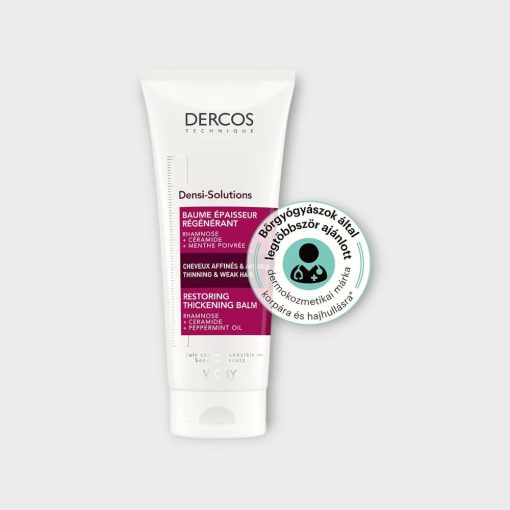 Dercos Densi-Solutions Dúsító hatású balzsam elvékonyodott és erőtlen hajra 200 ml