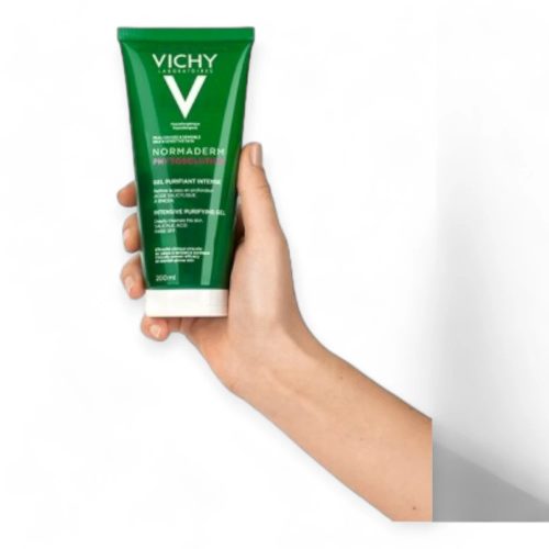 Vichy Normaderm Phytosolution intenzív tisztító gél problémás, Aknéra hajlamos bőrre 200 ml