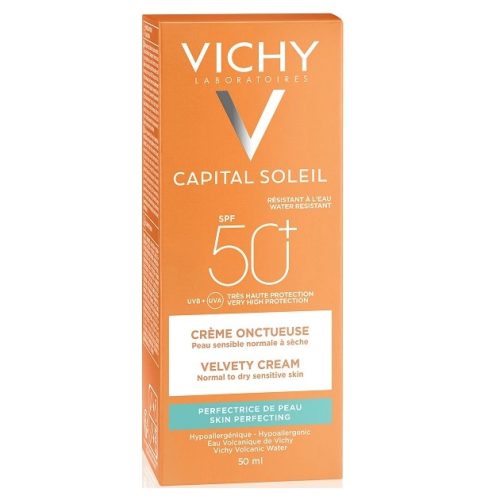 Vichy Idéal Soleil bársonyos napvédő krém arcra SPF50+ 50 ml